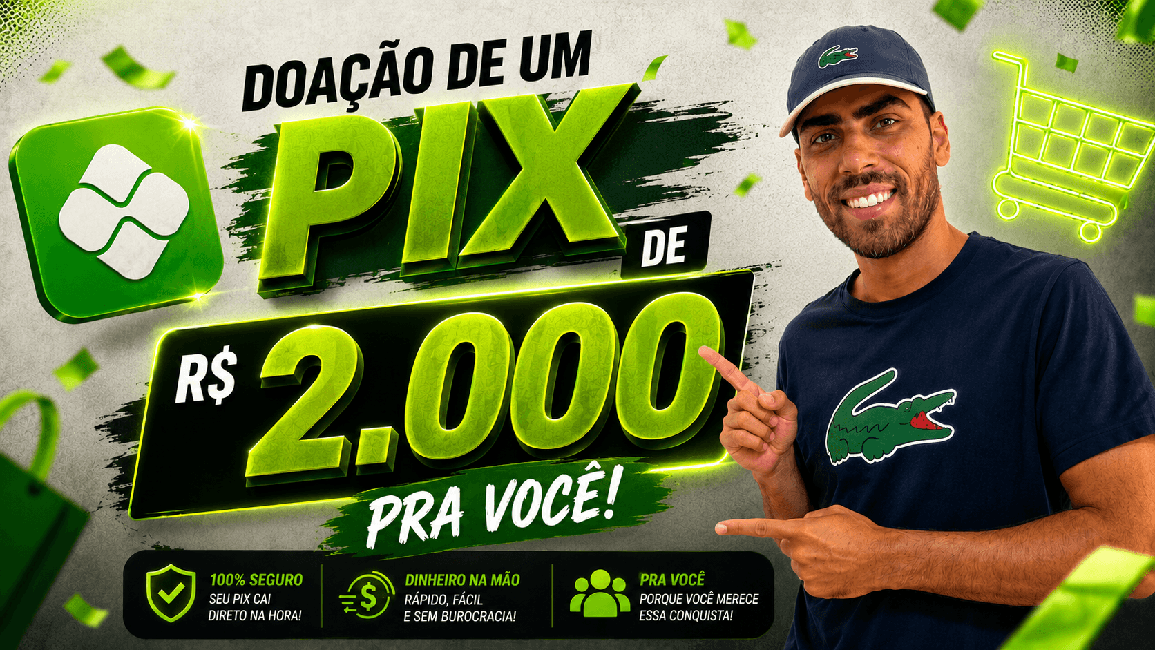 Doação de 2 Mil No Pix