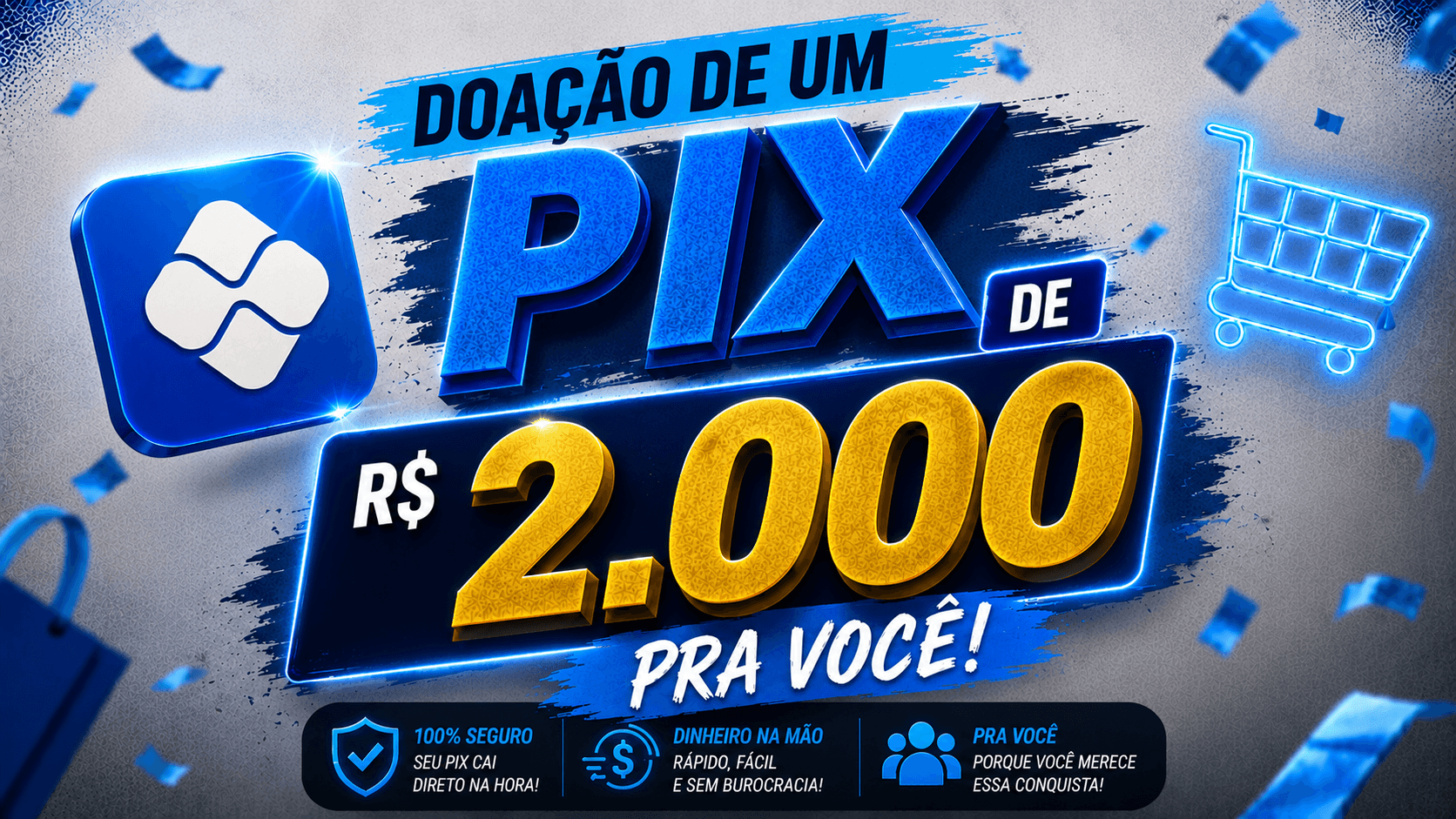 Doação de 2 Mil No Pix