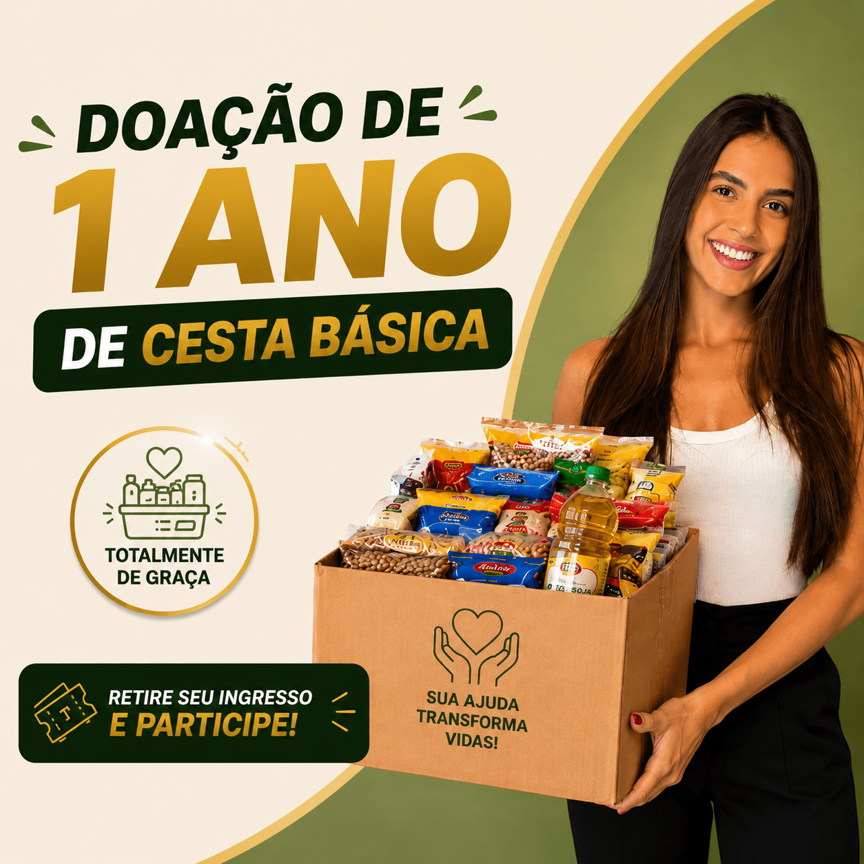 Doação de Cesta Básica