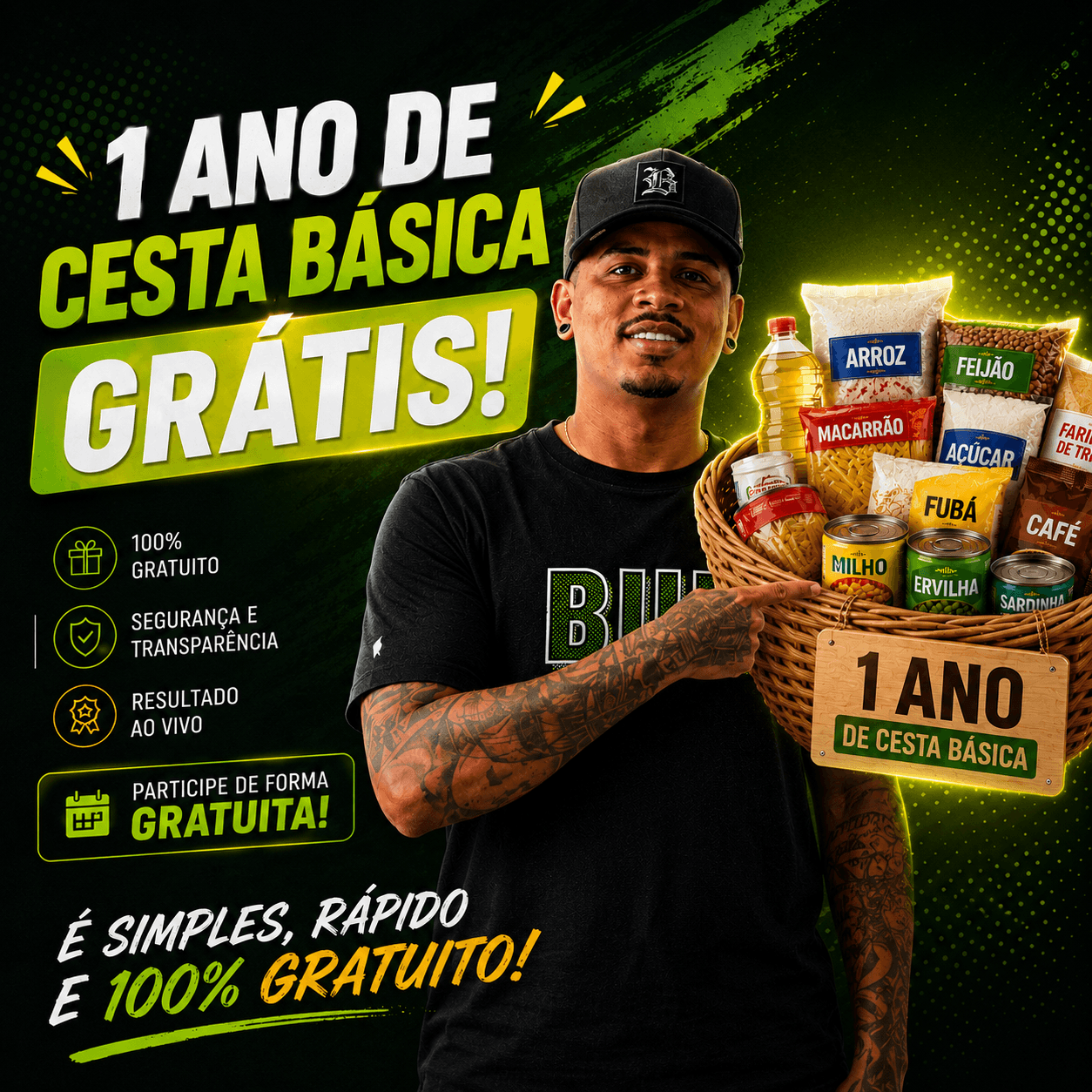 Doação de Cesta Básica